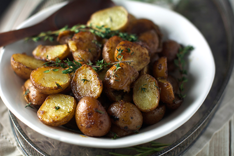 Balsamic Honey Roasted Potatoes