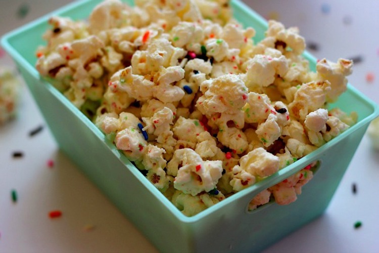 Cake Batter Popcorn