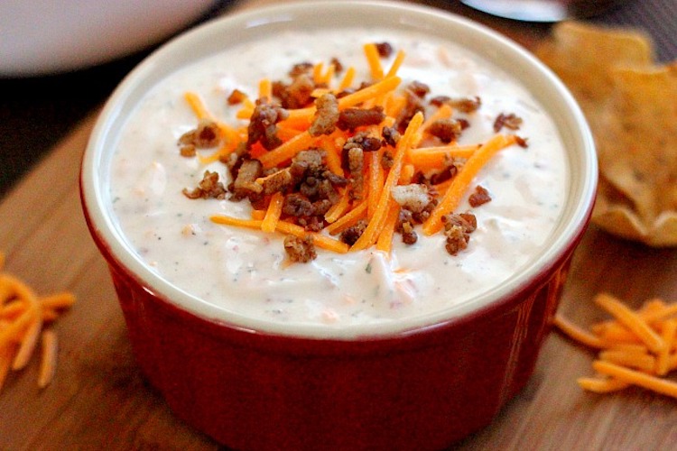 Cheddar Bacon Ranch Dip