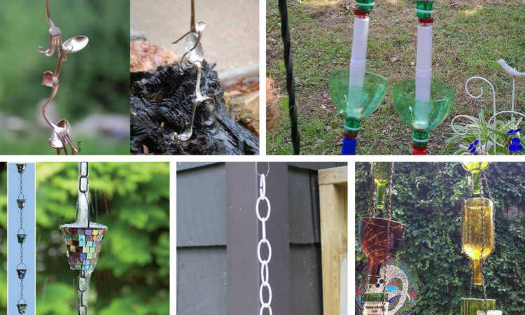 10 Gorgeous DIY Rain Chain Ideas To Create Movement in Your Garden