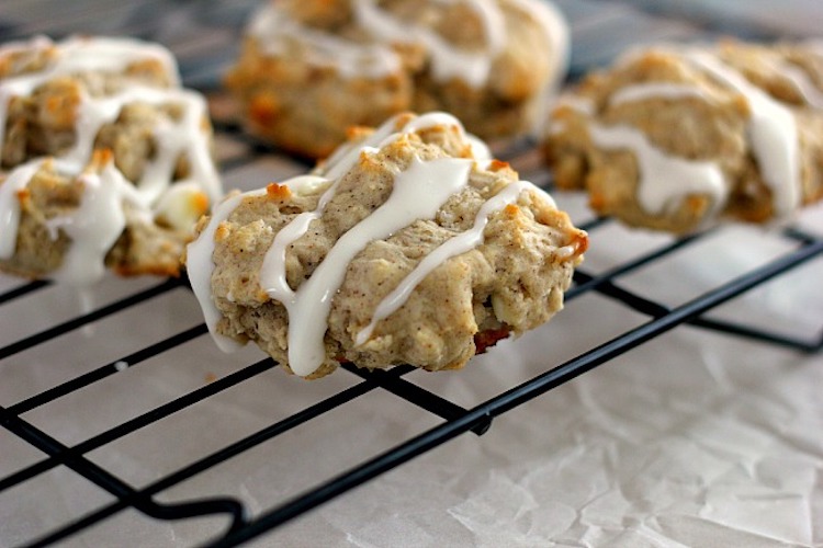 White Chocolate Cinnamon Biscuits