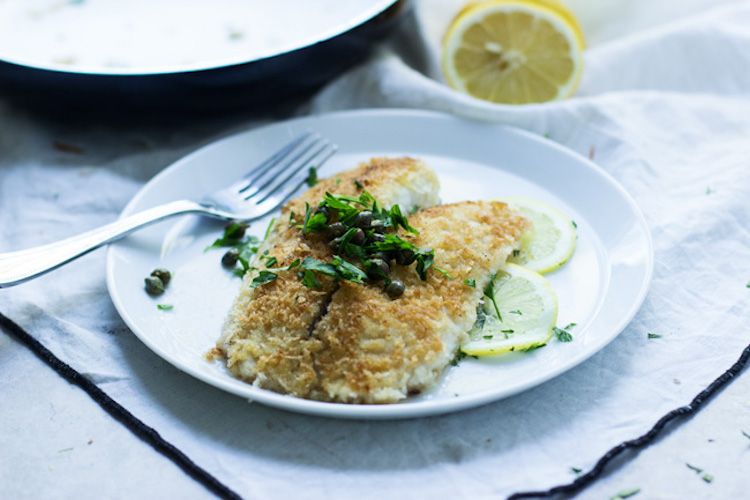 Crispy Tilapia Piccata