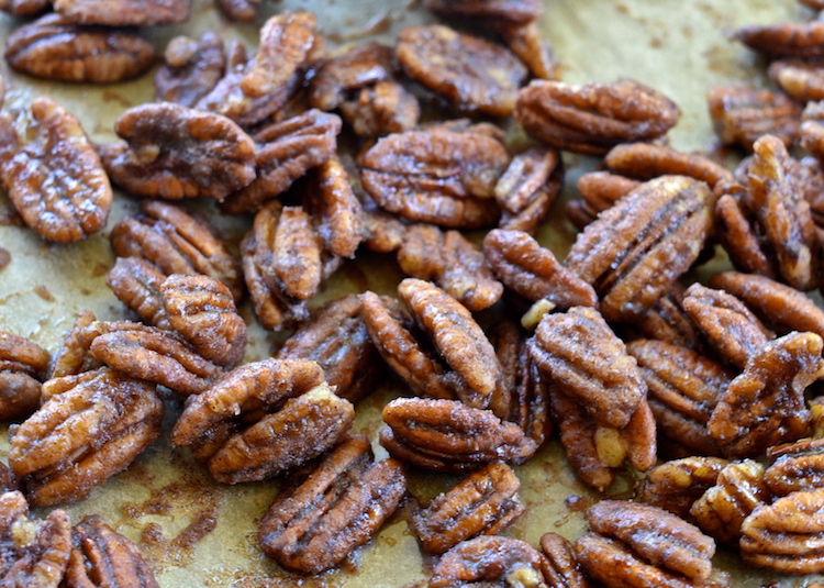 Candied Sea Salt Pecans