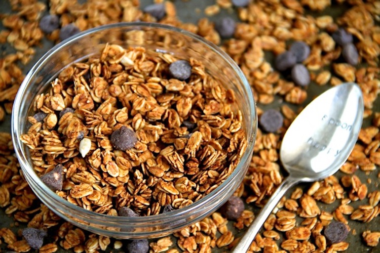 Double Chocolate Banana Granola