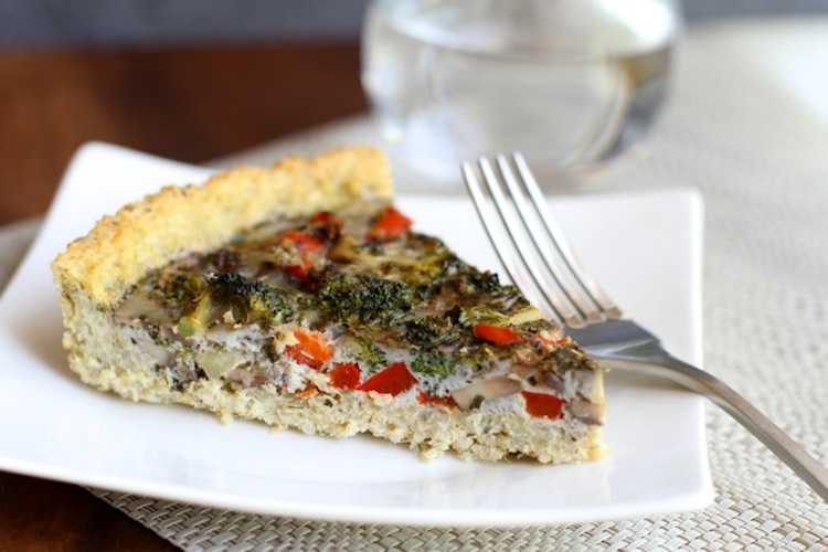 Egg and Veggie Quinoa Pie