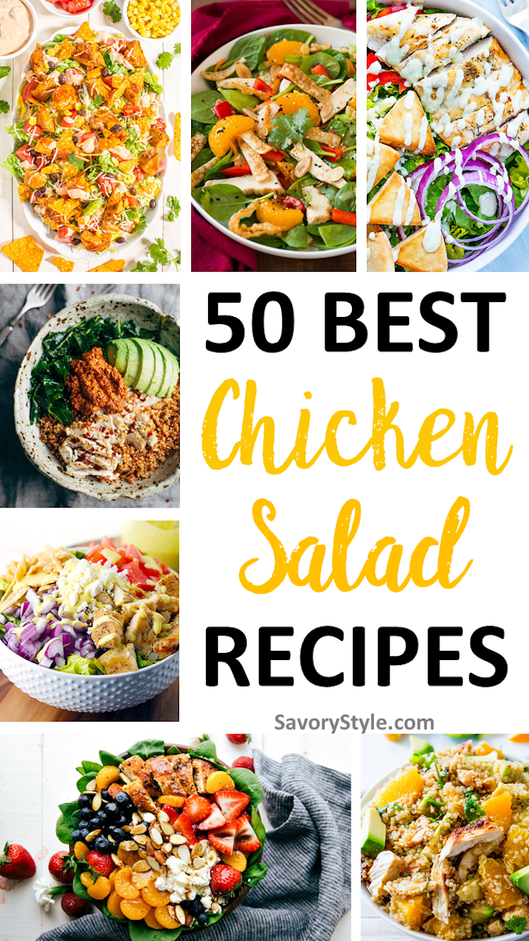 Dive into These 50 Guilt-Free Chicken Salad Recipes
