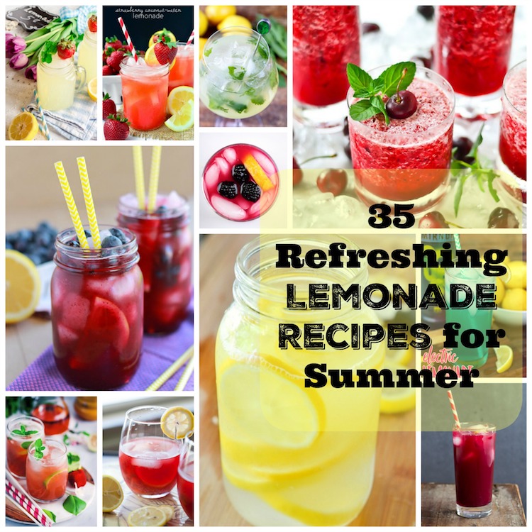 36 Refreshing Lemonade Recipes For Summer