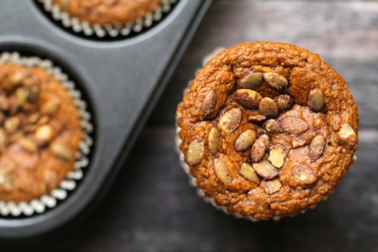 Sweet Potato Pancake Muffins