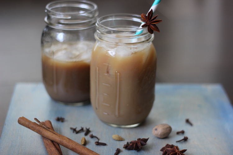 Iced Dirty Chai