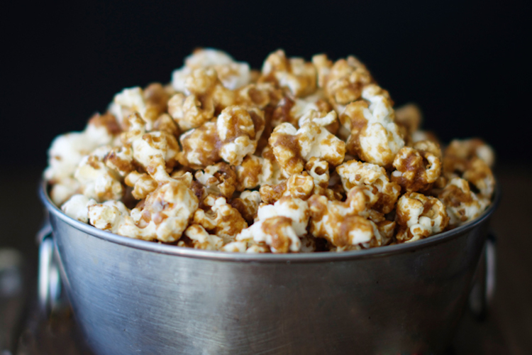 No-Bake Salted Caramel Popcorn