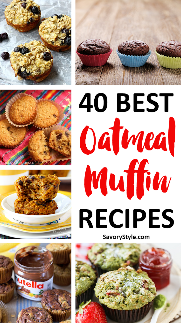40 Best Nutrient-Packed Oatmeal Muffin Recipes