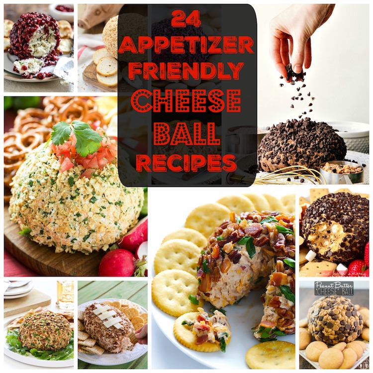 24 Appetizer Friendly Cheese Ball Recipes