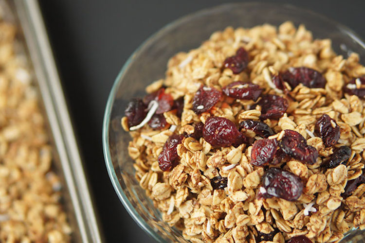 Coconut Cranberry Orange Granola