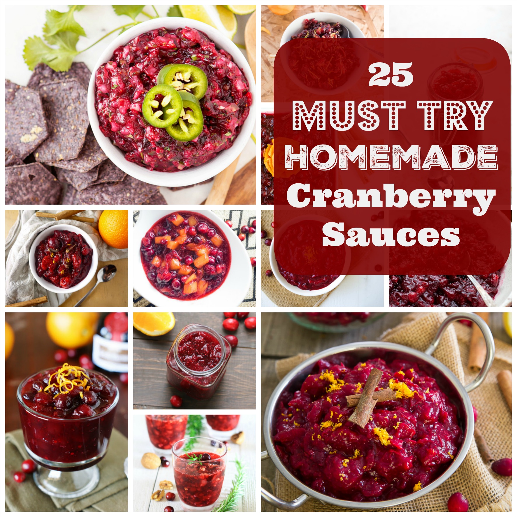 25 Must Try Homemade Cranberry Sauces That Are Packed With Flavor