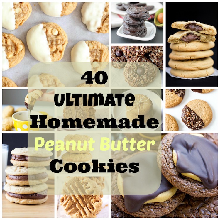 40 Ultimate Homemade Peanut Butter Cookie Recipes