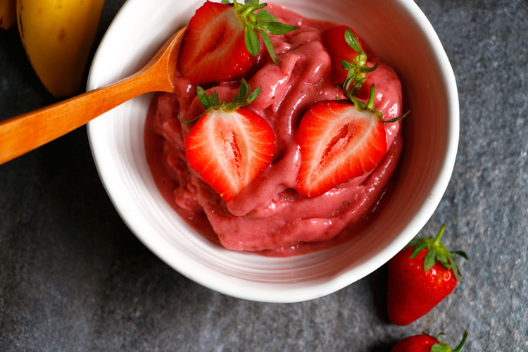 Strawberry Banana Ice Cream