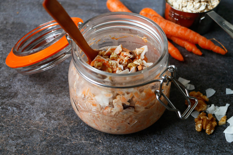 Carrot Cake Overnight Oats