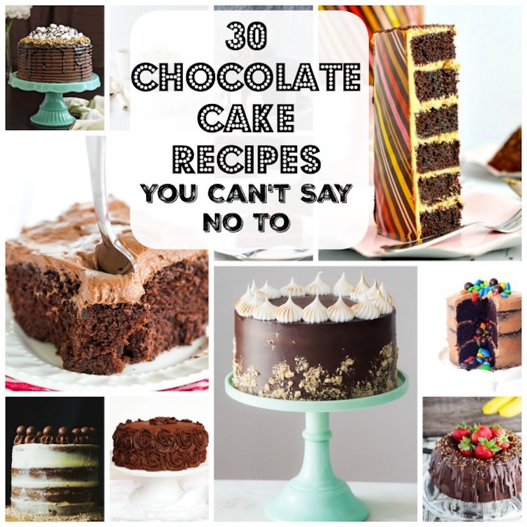 30 Chocolate Cake Recipes You Can't Resist