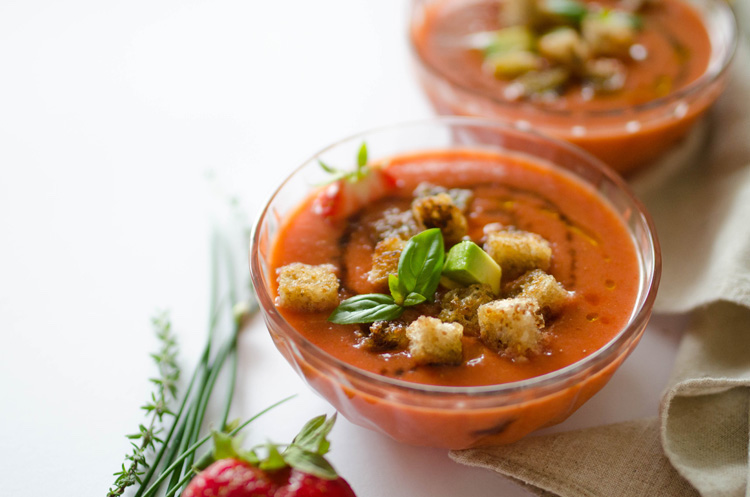Strawberry Gazpacho