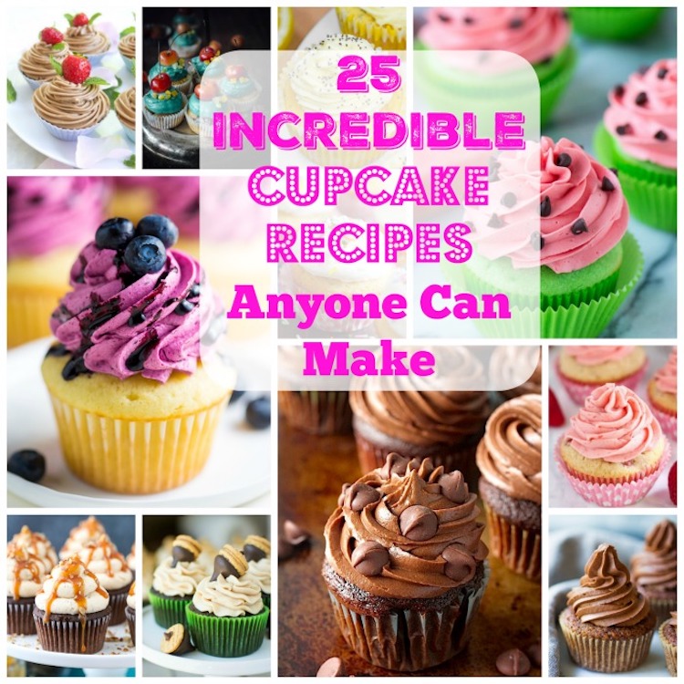 52 Incredible Cupcake Recipes Anyone Can Make
